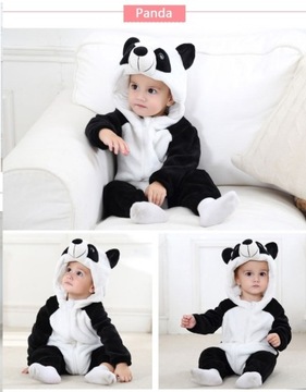 Piżama panda rozmiary 3-24 miesiecy