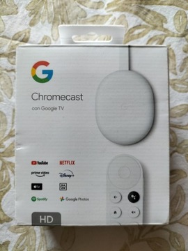 Chromecast 4 HD (nie 4k!)