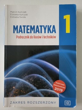 Matematyka 1, Podręcznik do liceów i techników