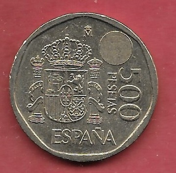 HISZPANIA - 500 PESETAS - 1999