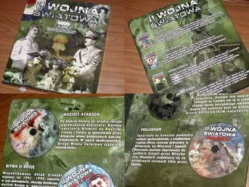 II WOJNA ŚWIATOWA / 4 x dvd / wer. kolekcjonerska