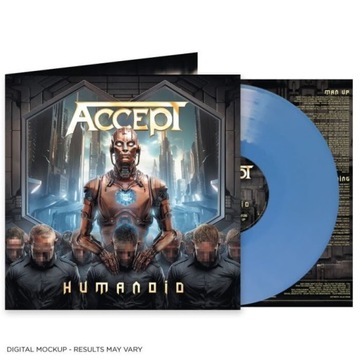 ACCEPT HUMANOID New Album Baby Blue Winyl