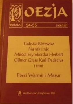 POEZJA DZISIAJ 2006/2007 nr 54-55 Herbert Miłosz !