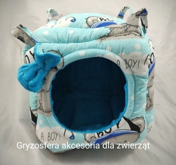 Nowy domek gryzonia szczura koszatniczki