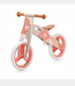 Rowerek biegowy Kinderkraft różowy nowy