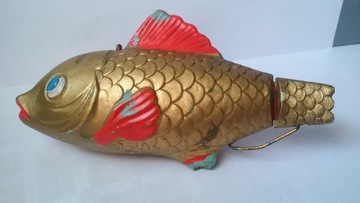 Złota rybka nakręcana zabawka ZSRR