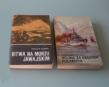 Zestaw 2 książek z serii o wojnach morskich