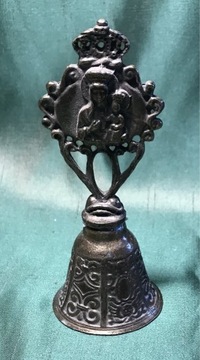 Dzwonek ręczny z Matka Boska