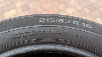 Opony Continental 215/55 r 18 4szt