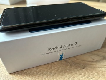 Smartfon Xiaomi Redmi Note 9 3/64GB Midnight Grey