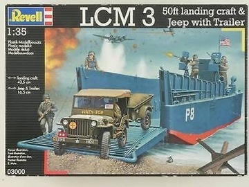 REVELL 03000 D-Day Set LCM3 50ft Landing Craft