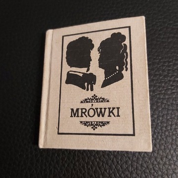 książeczka miniaturka-A. Orłowski "Mrówki  wyd1987
