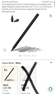 Rysik stylus pen dla iPad długopis ołówek nowy