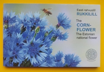 Estonia 2 euro 2024 Estoński kwiat narodowy chaber 