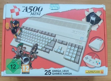 Amiga A500 mini, konsola retro, stan idealny, 