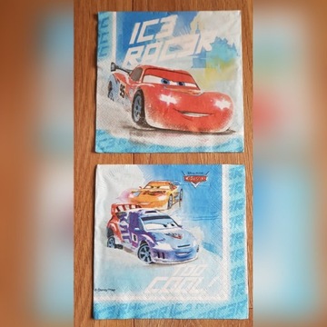 Serwetki do decoupage cars auta 33x33-2szt.