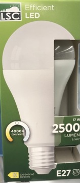 mocna żarówka led 17W (150W) 2500 lumenów