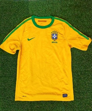 Koszulka 2010 Shirt Vintage Retro Brasil Brazylia