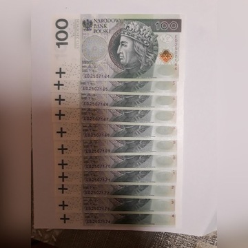  Banknoty 100 zl