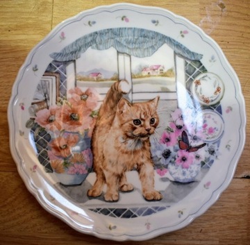 COUNTRY KITTEN ROYAL ALBERT 1988  HANDMADE   