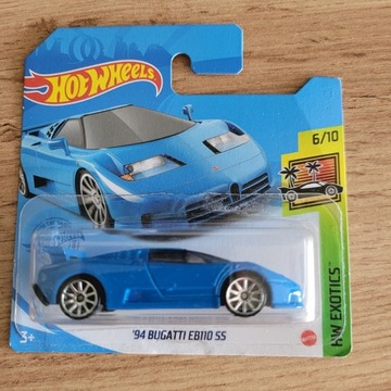 Hot Wheels '94 Bugatti EB110 SS 6/10 HW Exotics