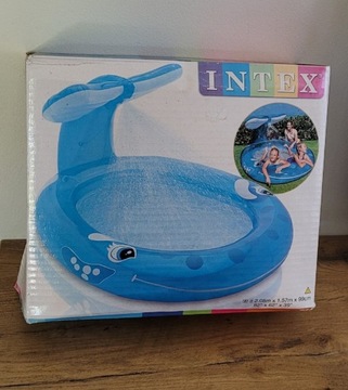 Basen brodzik intex dziecięcy rekin niebieski 