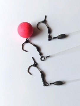 Przypon karpiowy Ronnie Claw Rig #2 fluorocarbon