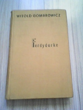 GOMBROWICZ - FERDYDURKE / WYD. I krajowe powoj.