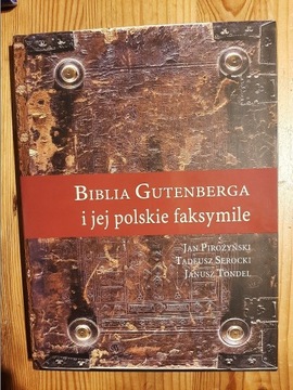 Biblia Gutenberga i jej polskie faksymile 