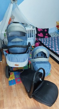 Wózek 4 w 1 isofix