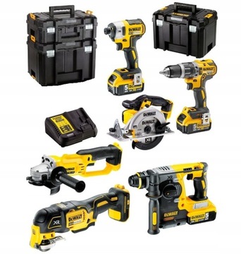 Zestaw elektronarzędzi DeWalt DCK654P3T COMBO