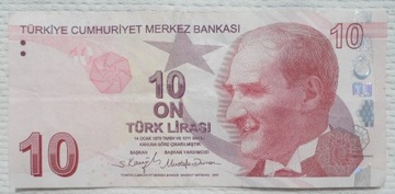 Turcja 10 lir lirasi 2022 Matematyk Cahit Arf