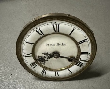 Tarcza + mechanizm zegara Gustav Becker