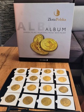 MEDALE ZŁOTA POLSKA + ALBUM