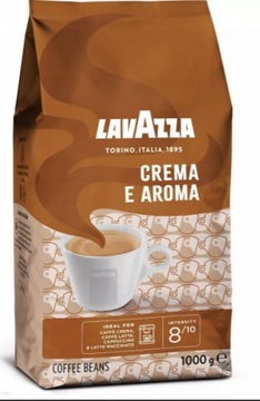 Kawa Lavazza Crema e Aroma ziarnista 1kg z Niemiec