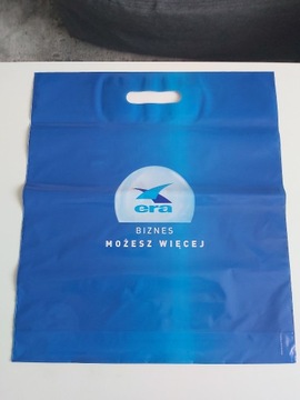 Reklamówka torba foliowa z logo ERA GSM unikat
