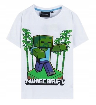 Koszulka bluzka Minecraft rozm 134