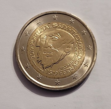 2 euro Portugalia 2019 Dookoła świata Magellan