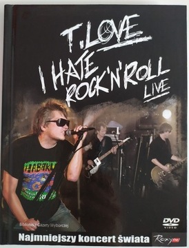 DVD Najmniejszy koncert Świata T.Love I hate Rock