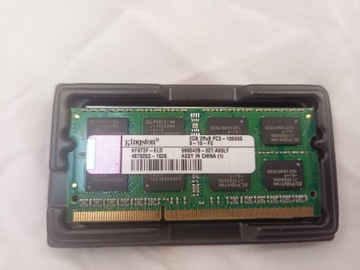 Pamiec RAM Kingston DDR3 2GB 1333 PC3 KF073F-ELD