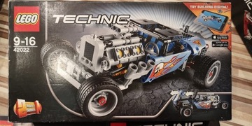 Lego Technic 42022 hot rod wyścigówka bdb