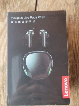 Słuchawki lenovo live pods XT92