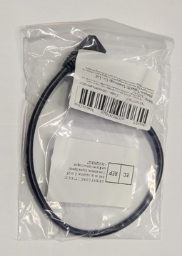 Kabel przedłużacz USB A 2.0 30cm wtyk Lewy