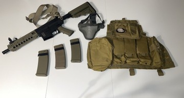 Replika AEG Specna Arms SA-F01 Flex+kamizelka