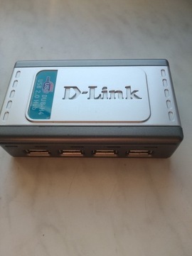 Hub USB D-Link DUB-H4 