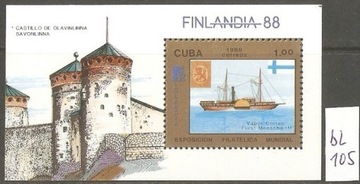 Wystawa Filatelistyczna Finlandia Bl.105 - Kuba