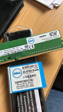 RAM 8GB DELL POWEREDGE R230 DDR4 ECC UDIMM 2400MHz