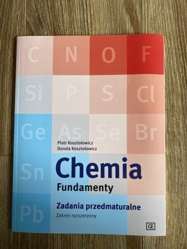 Chemia zadania Fundamenty Kosztołowicz