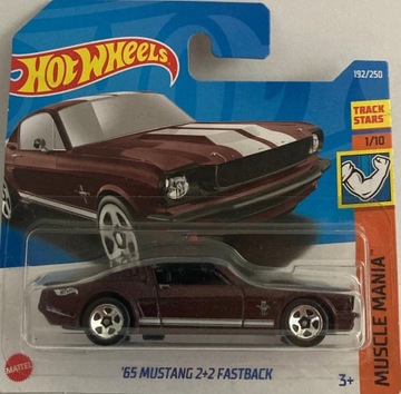 Hot wheels ’65 Mustang 2+2 Fastback