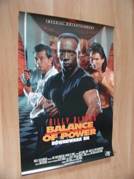 RÓWNOWAGA SIŁ Billy Blanks Unikat Plakat Kumite